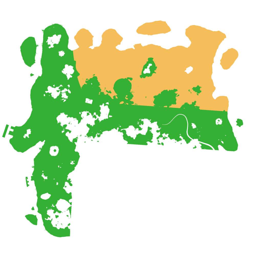 Biome Rust Map: Procedural Map, Size: 4000, Seed: 451029909