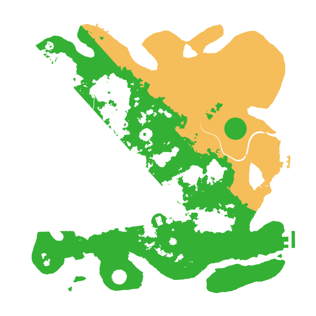 Biome Rust Map: Procedural Map, Size: 3750, Seed: 67438231