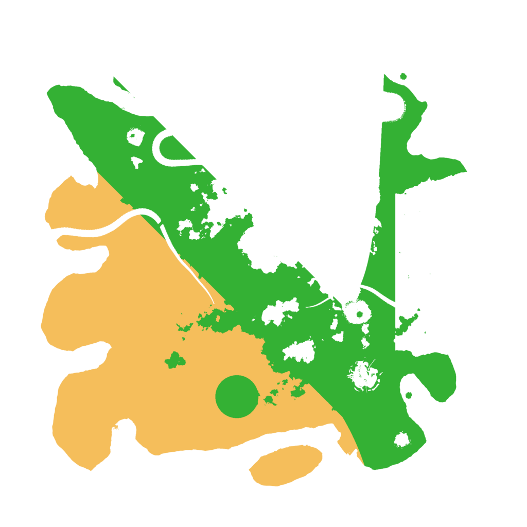 Biome Rust Map: Procedural Map, Size: 3250, Seed: 58565965