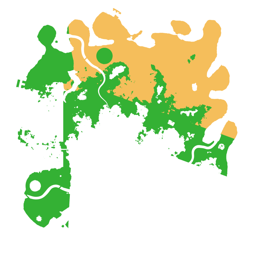 Biome Rust Map: Procedural Map, Size: 4115, Seed: 532381021