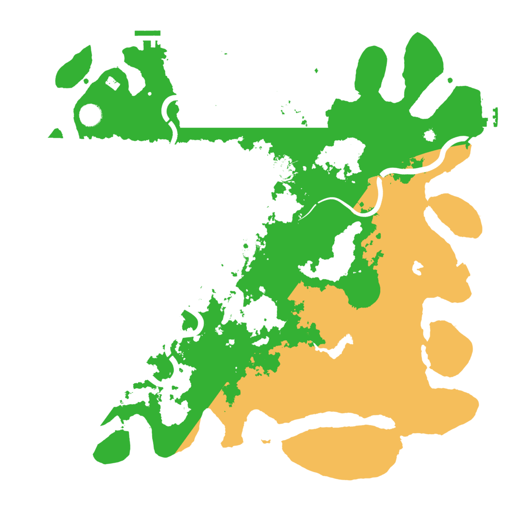 Biome Rust Map: Procedural Map, Size: 4000, Seed: 514745541