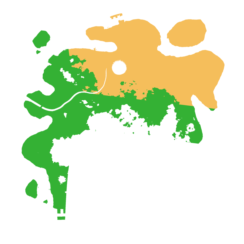 Biome Rust Map: Procedural Map, Size: 3000, Seed: 1124713074