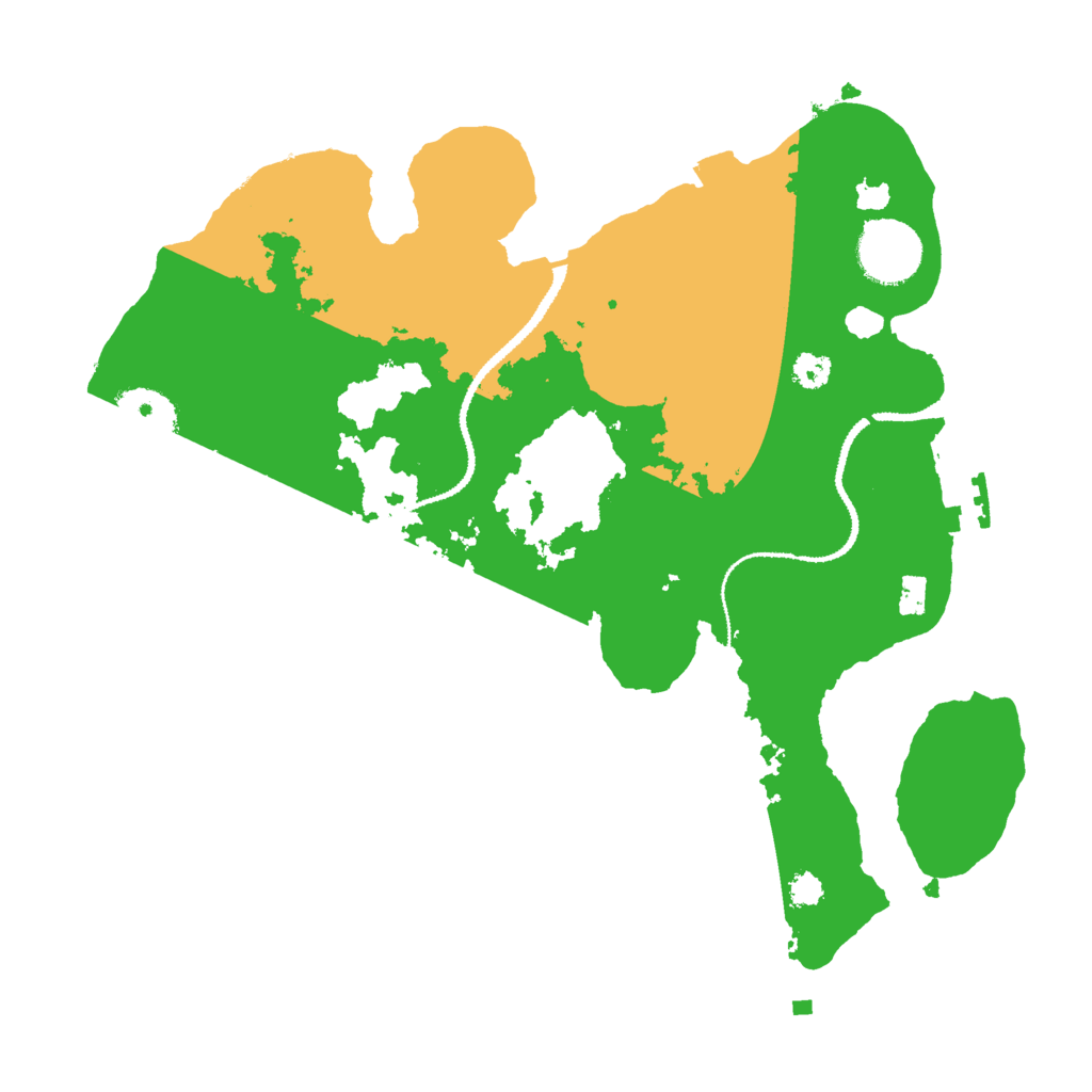 Biome Rust Map: Procedural Map, Size: 3000, Seed: 938423837