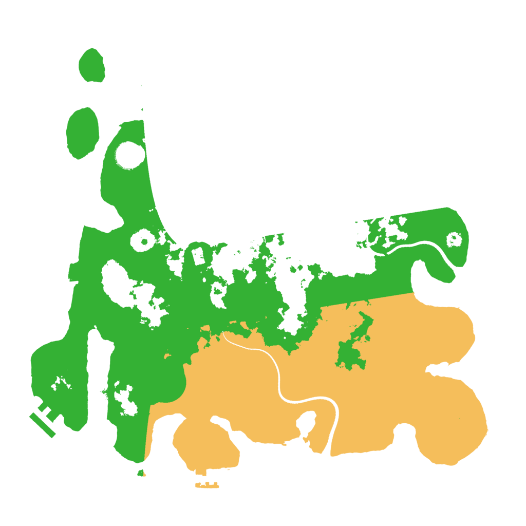 Biome Rust Map: Procedural Map, Size: 3400, Seed: 78586