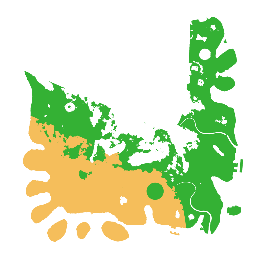Biome Rust Map: Procedural Map, Size: 4000, Seed: 2546423
