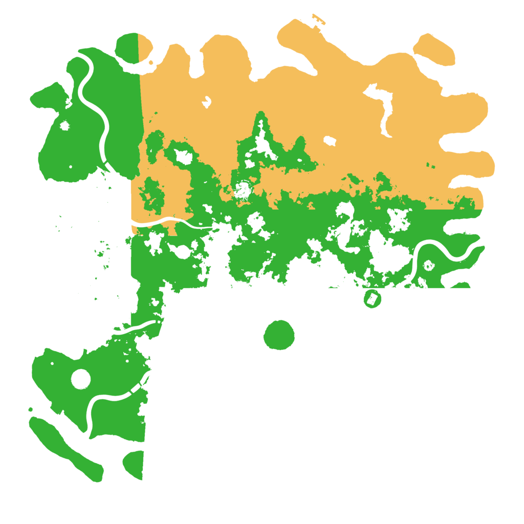 Biome Rust Map: Procedural Map, Size: 5000, Seed: 788408