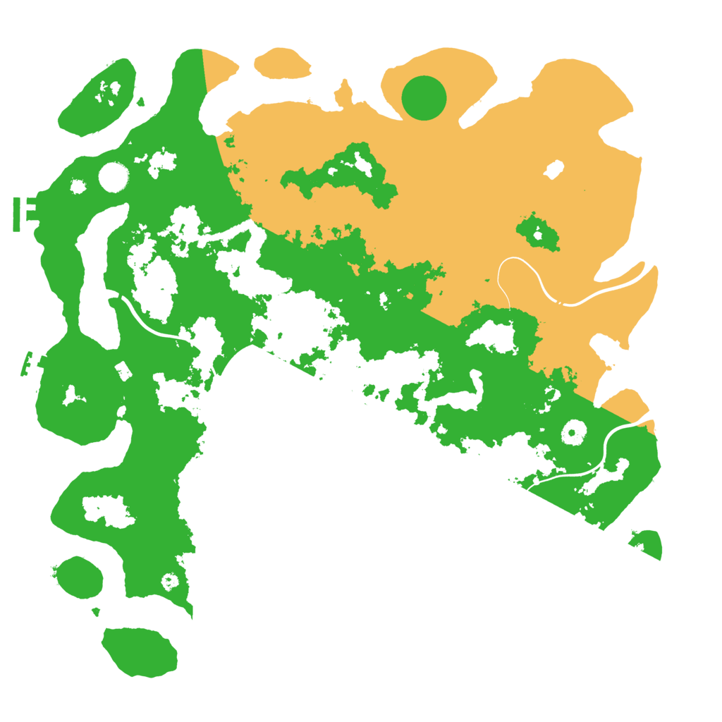 Biome Rust Map: Procedural Map, Size: 4250, Seed: 1636814171