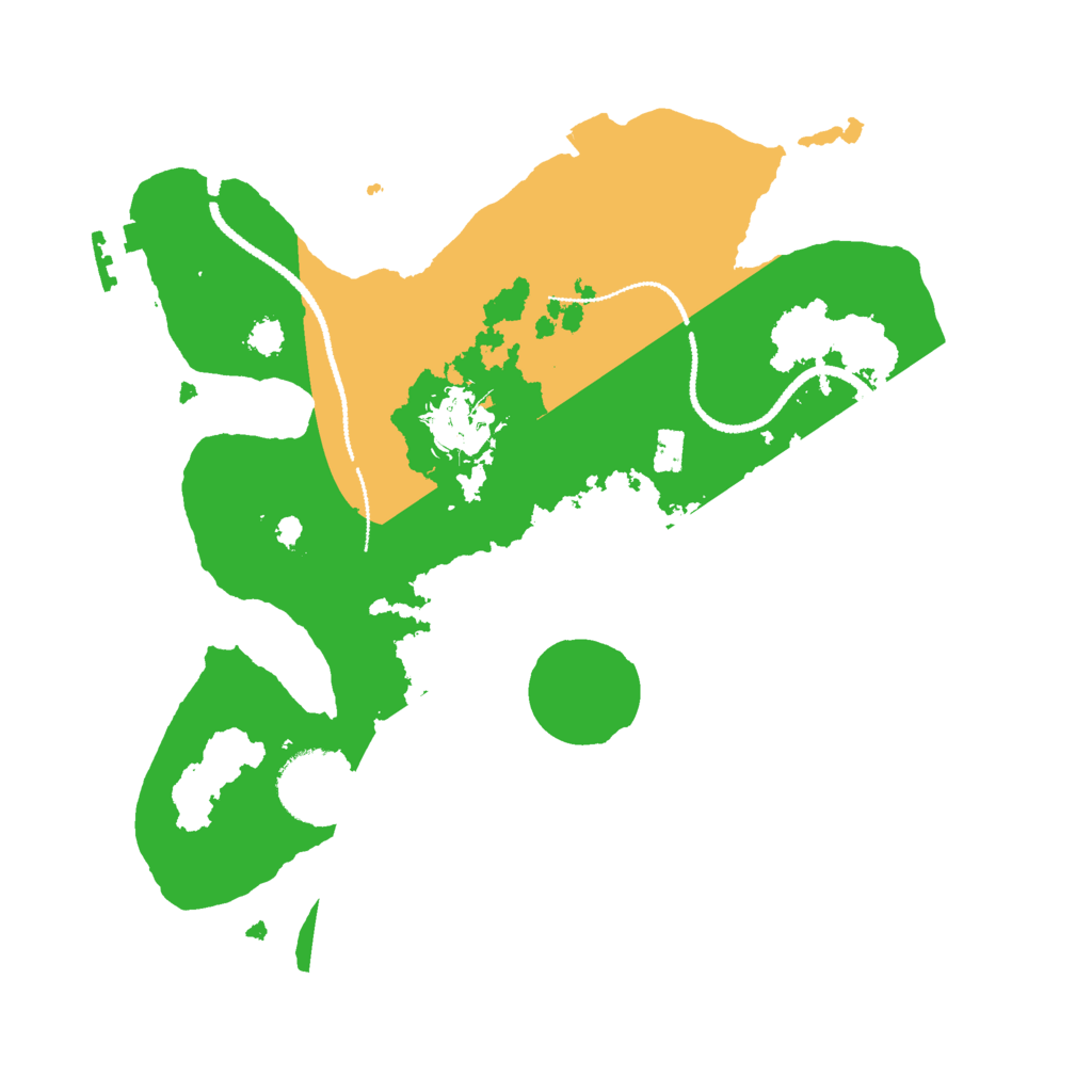 Biome Rust Map: Procedural Map, Size: 2750, Seed: 4519