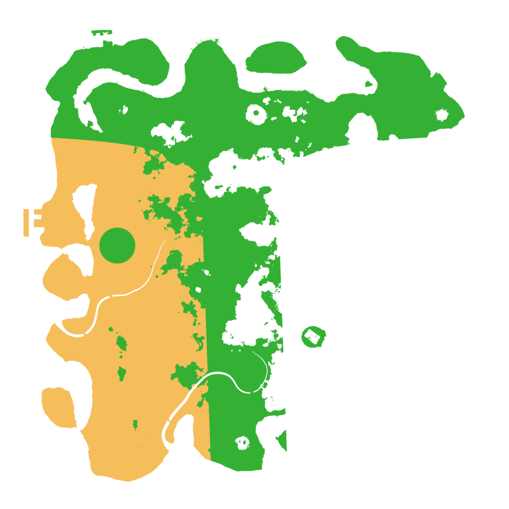 Biome Rust Map: Procedural Map, Size: 3750, Seed: 1773982980