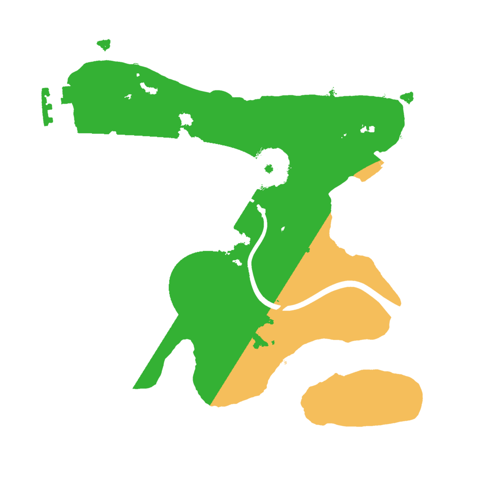 Biome Rust Map: Procedural Map, Size: 2000, Seed: 259322060