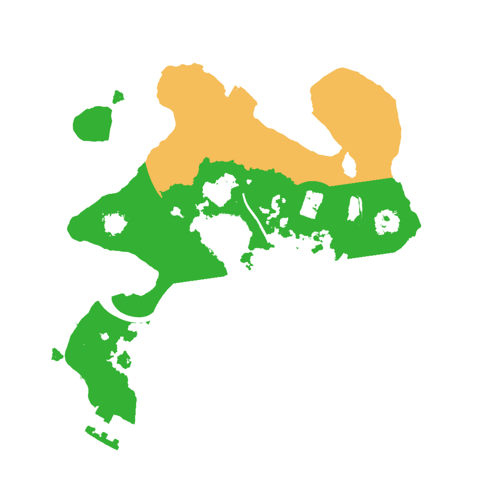 Biome Rust Map: Procedural Map, Size: 2000, Seed: 8246