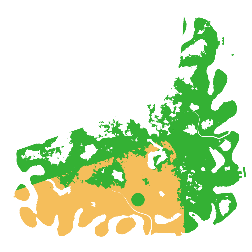 Biome Rust Map: Procedural Map, Size: 5000, Seed: 902289433