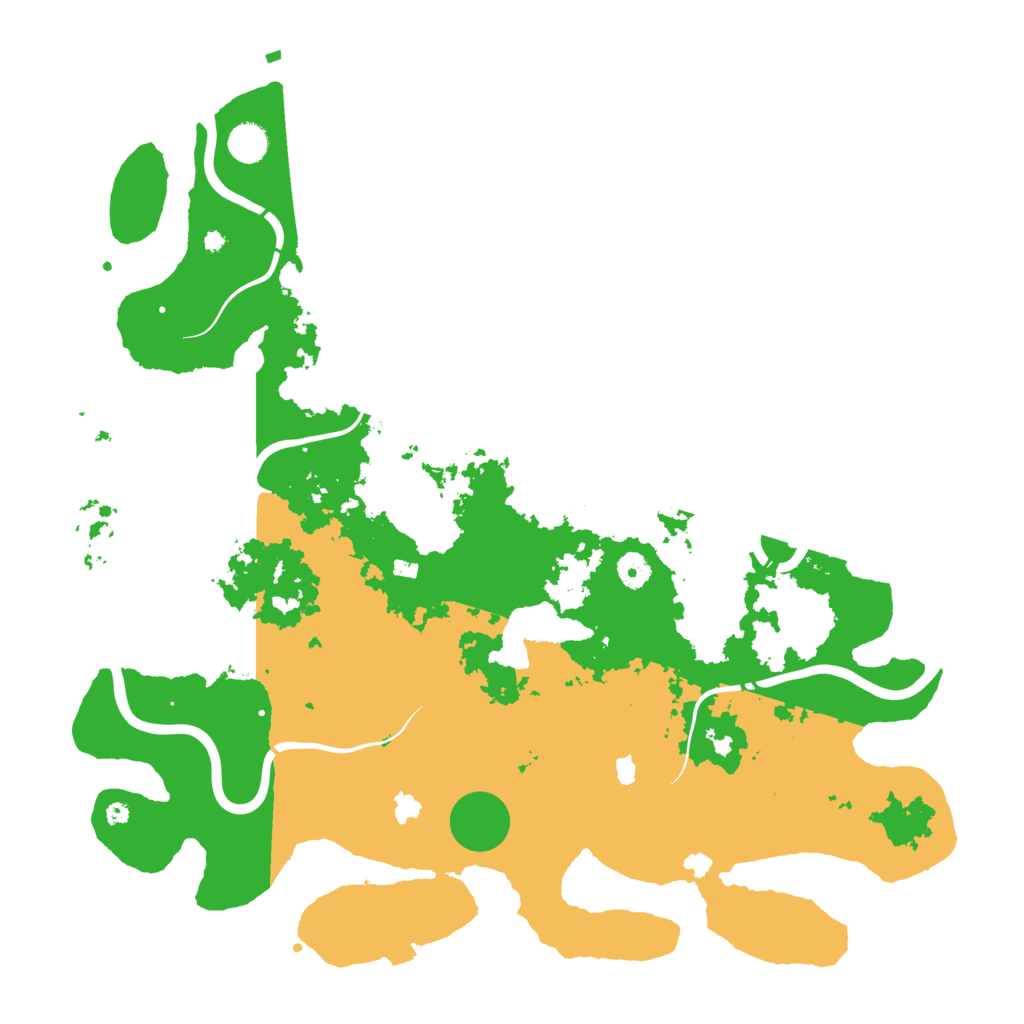 Biome Rust Map: Procedural Map, Size: 4500, Seed: 816382947