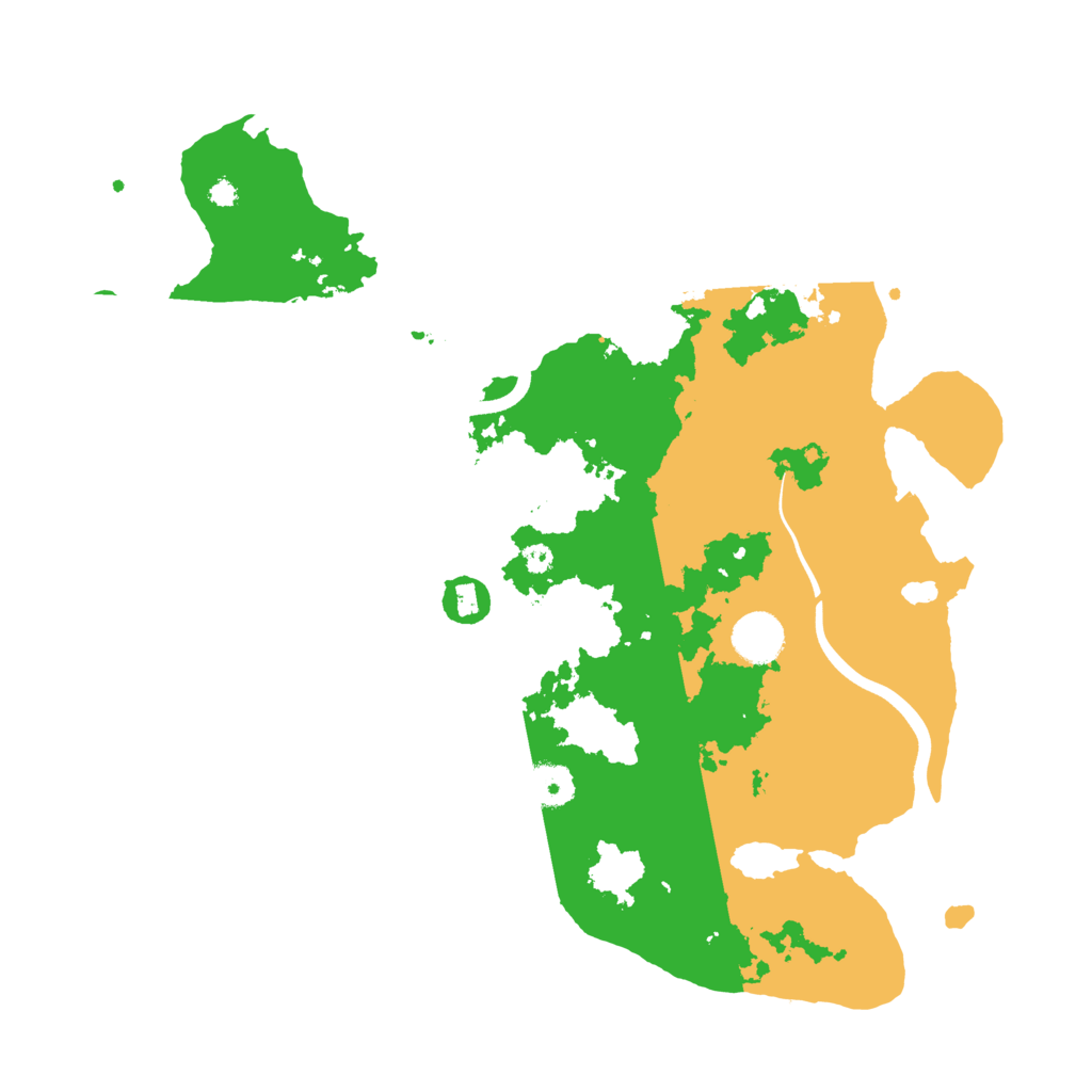 Biome Rust Map: Procedural Map, Size: 3750, Seed: 753755268