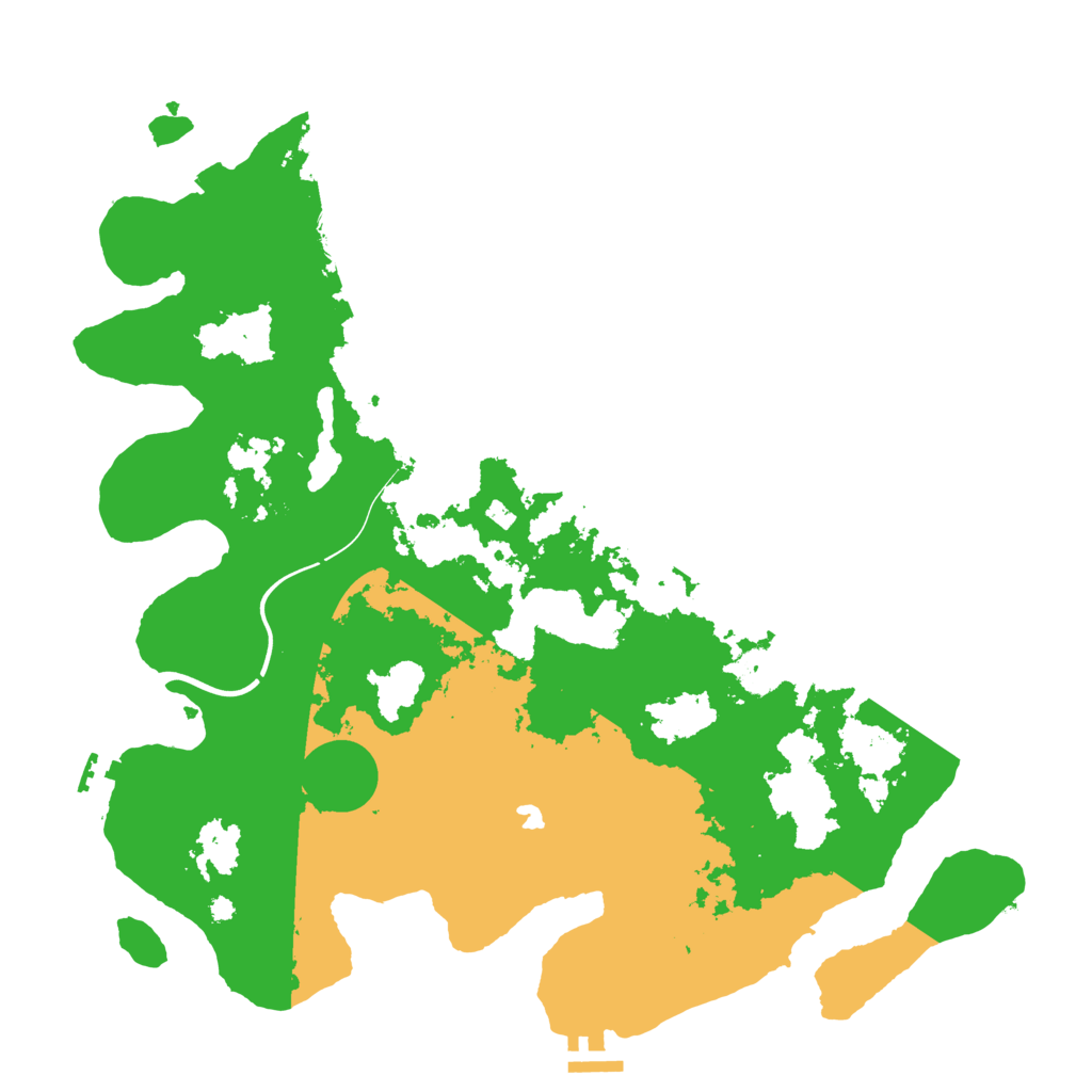 Biome Rust Map: Procedural Map, Size: 4000, Seed: 1636446481