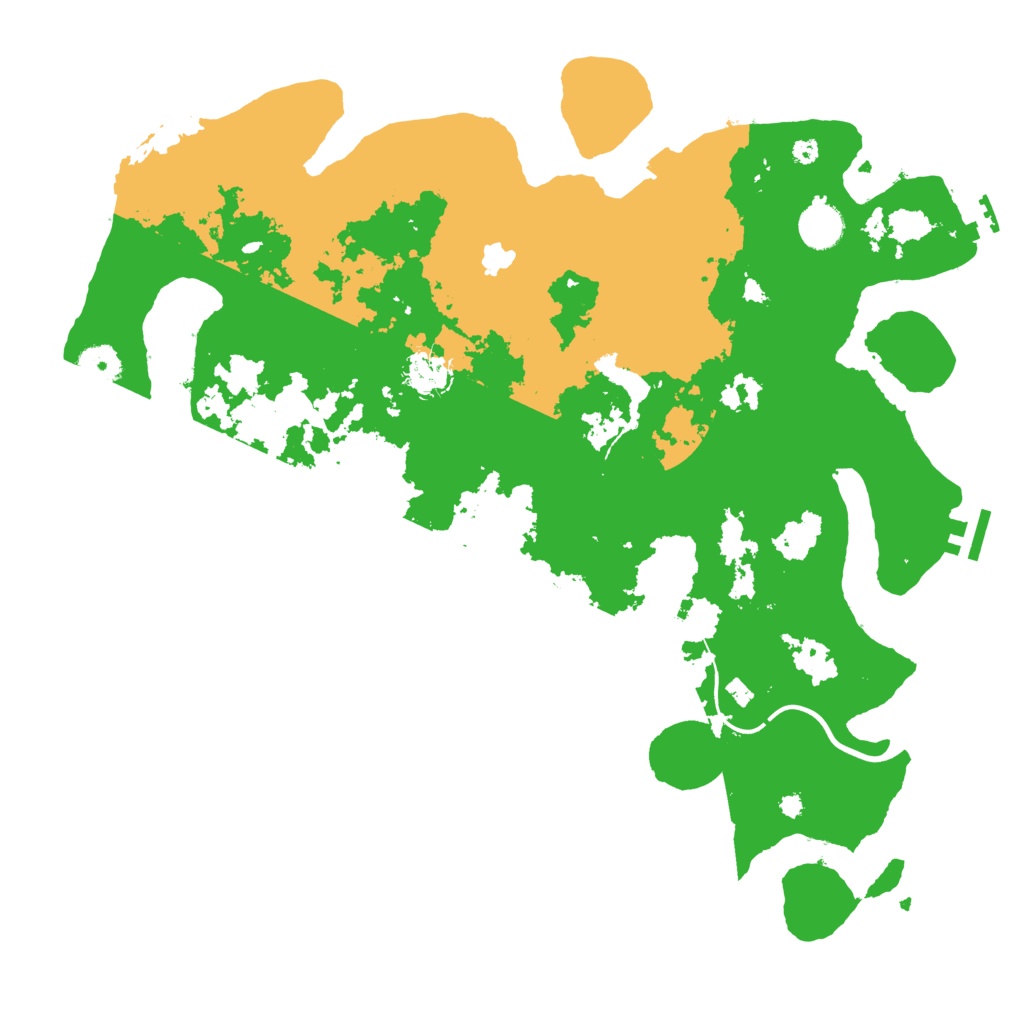 Biome Rust Map: Procedural Map, Size: 4000, Seed: 1504761720