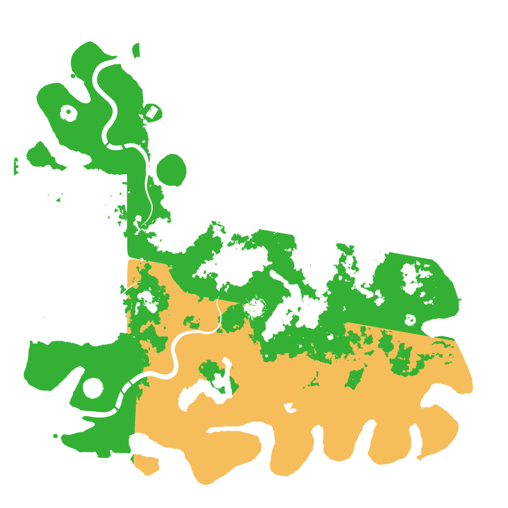Biome Rust Map: Procedural Map, Size: 4500, Seed: 1502874104