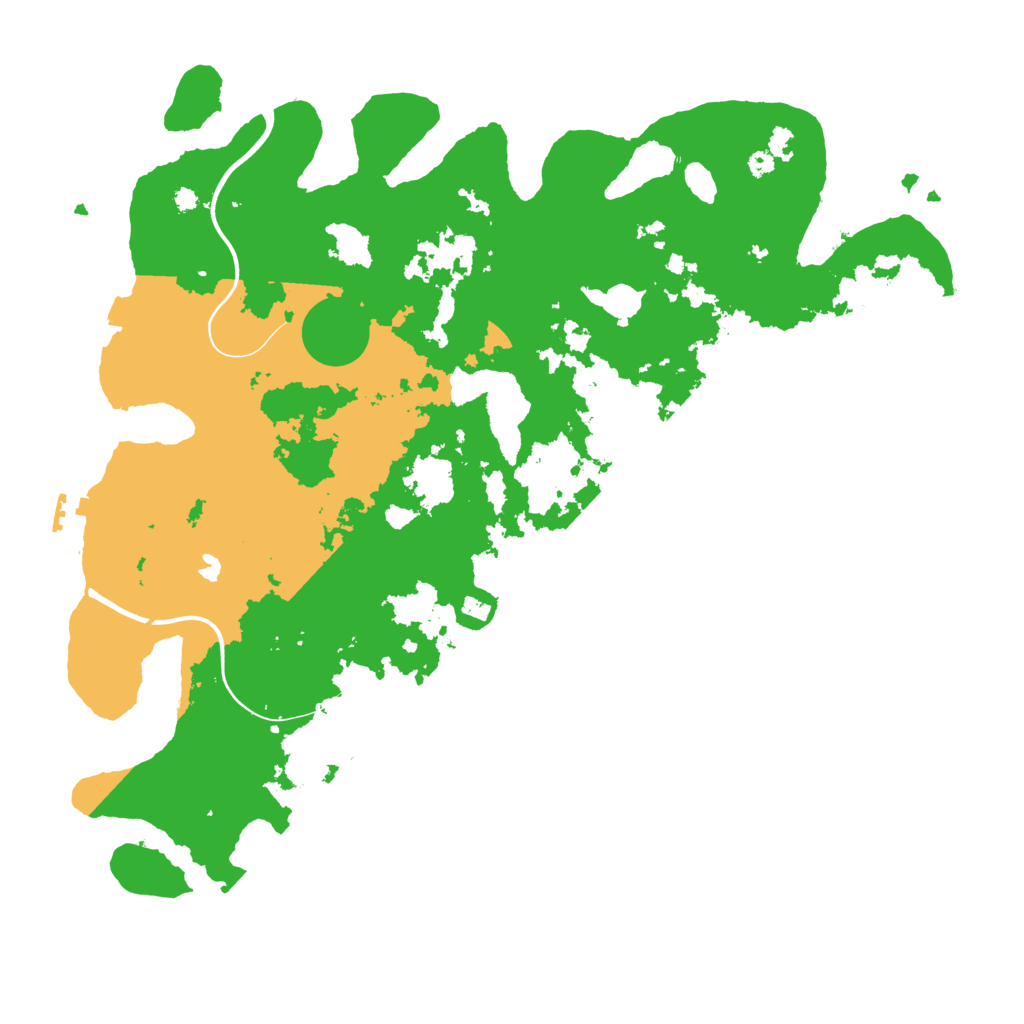 Biome Rust Map: Procedural Map, Size: 4000, Seed: 740838107