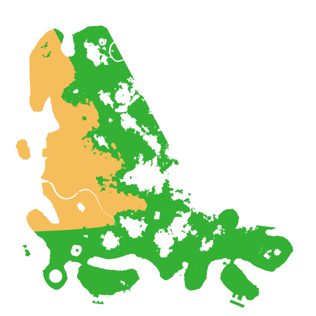 Biome Rust Map: Procedural Map, Size: 4250, Seed: 614