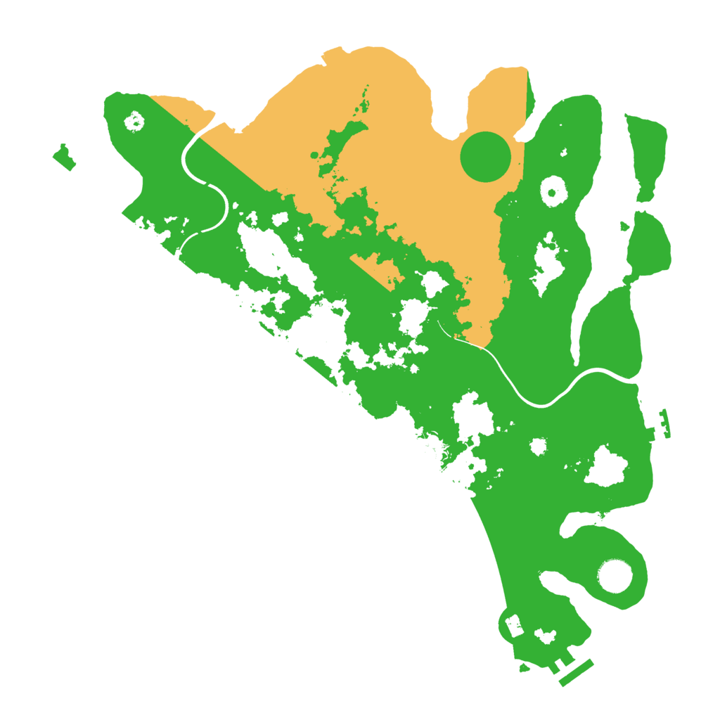 Biome Rust Map: Procedural Map, Size: 3750, Seed: 1778580648