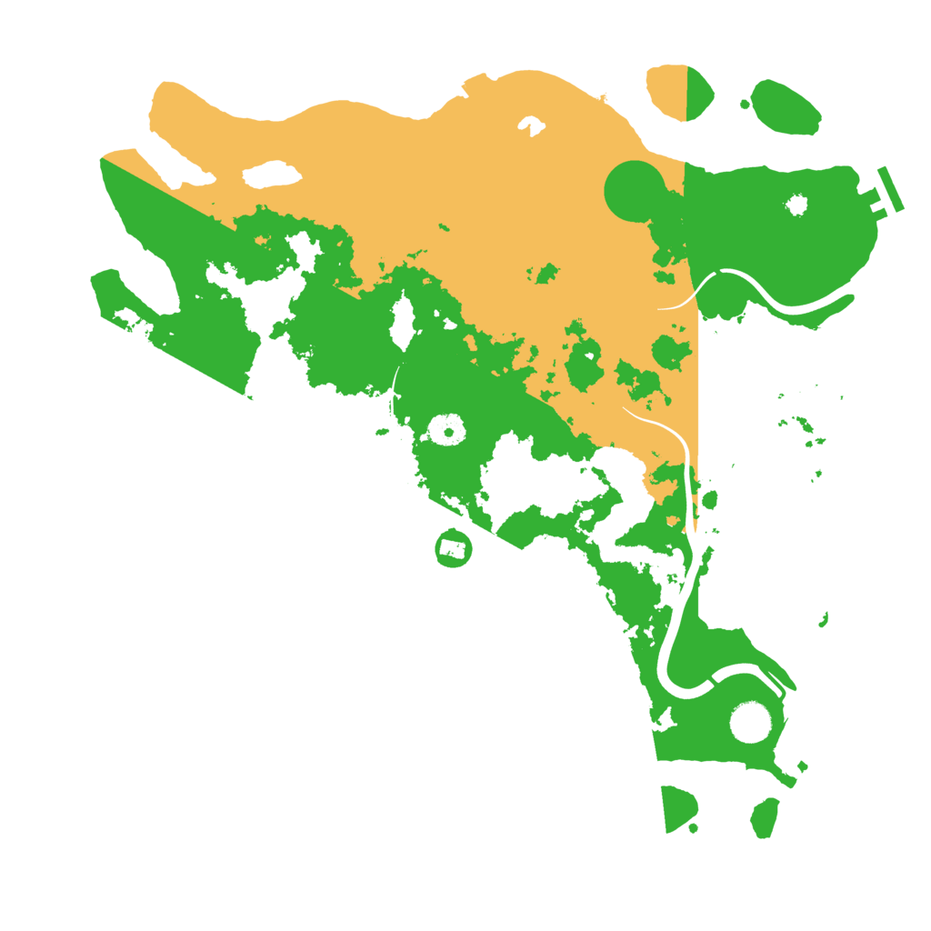 Biome Rust Map: Procedural Map, Size: 4000, Seed: 1644988651