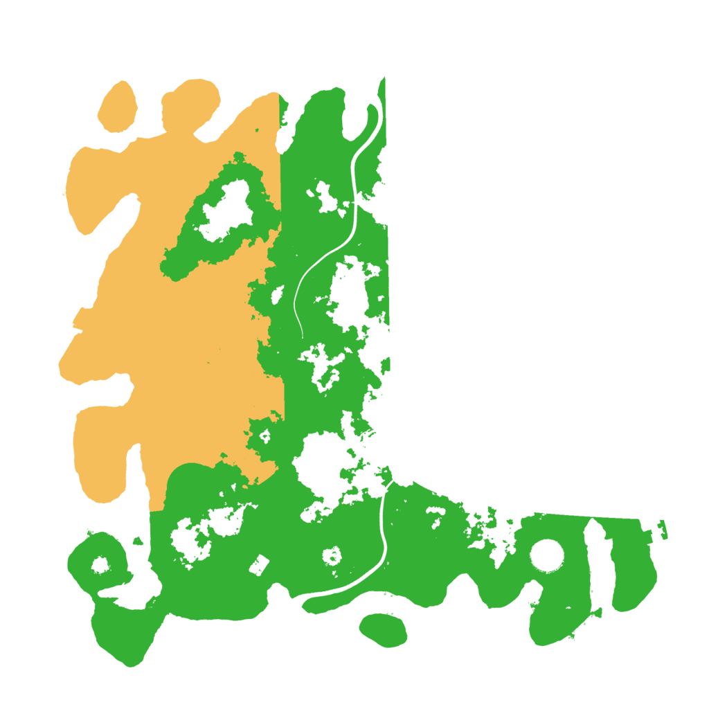 Biome Rust Map: Procedural Map, Size: 3750, Seed: 1286877036