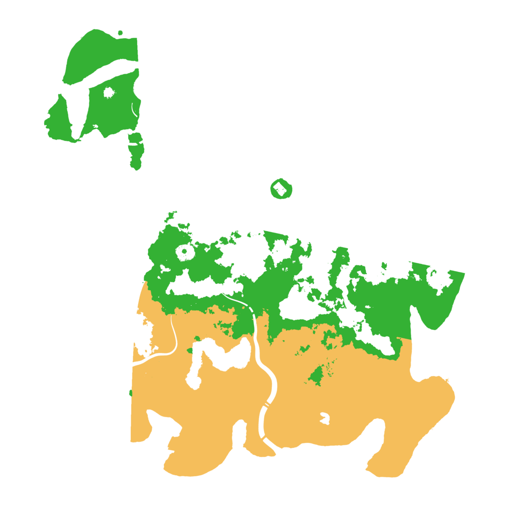 Biome Rust Map: Procedural Map, Size: 4250, Seed: 1688069786