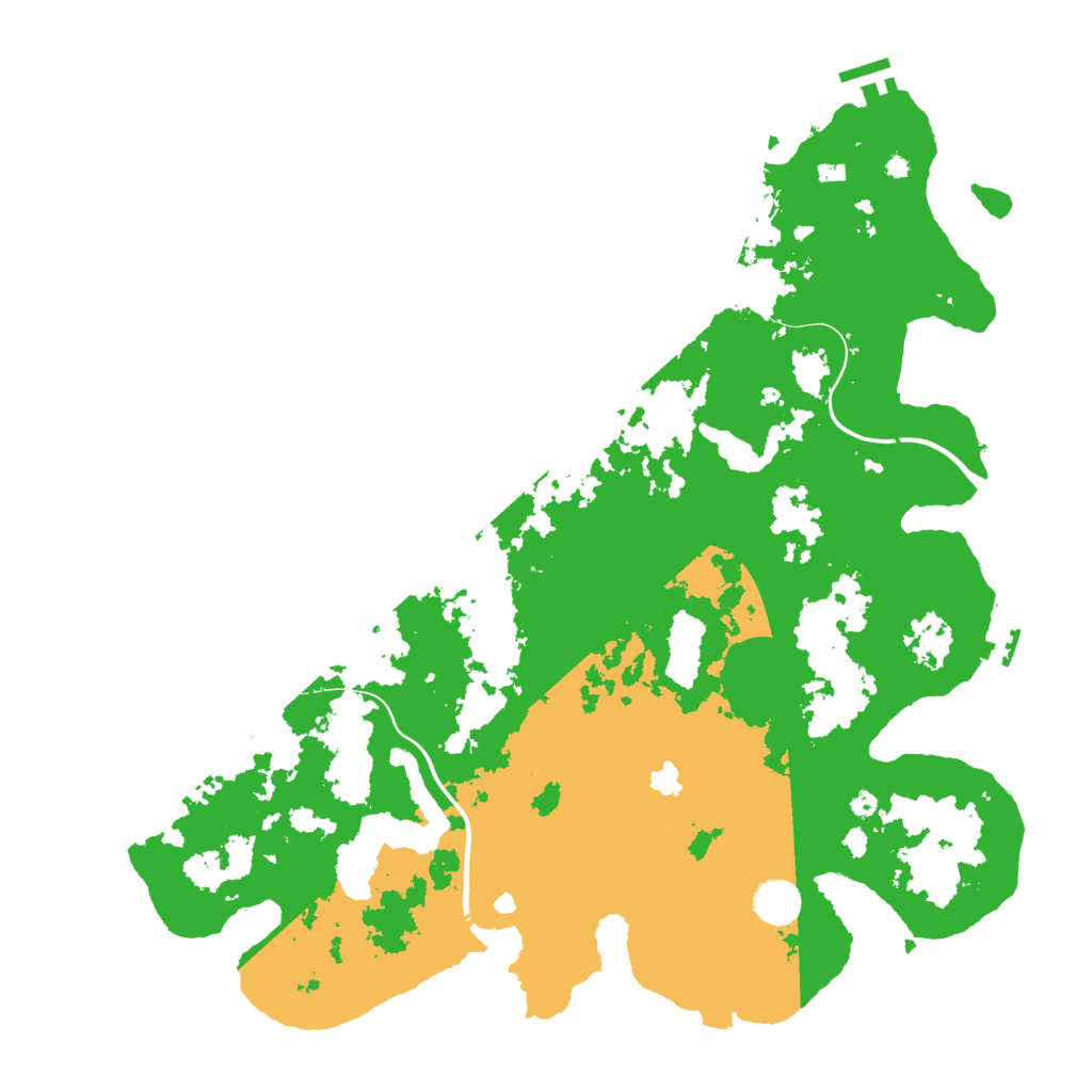 Biome Rust Map: Procedural Map, Size: 4250, Seed: 1338957166