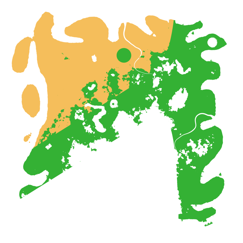 Biome Rust Map: Procedural Map, Size: 4400, Seed: 913836796