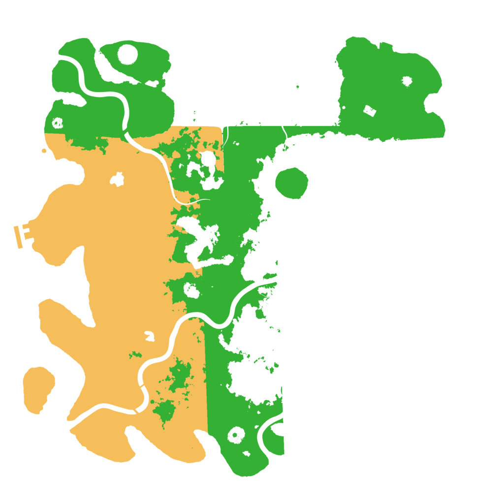 Biome Rust Map: Procedural Map, Size: 4500, Seed: 704171645