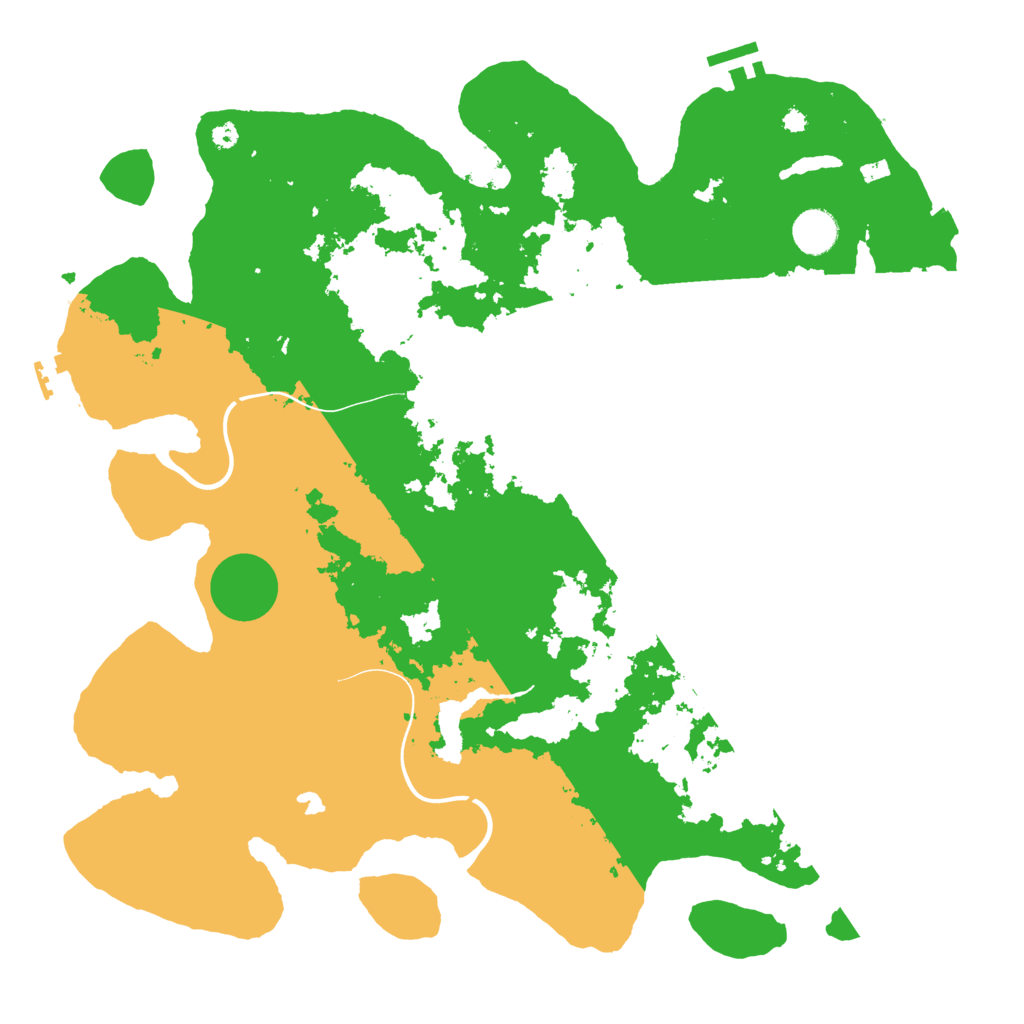 Biome Rust Map: Procedural Map, Size: 4000, Seed: 154722131