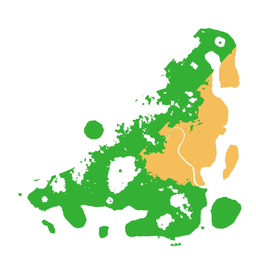 Biome Rust Map: Procedural Map, Size: 3750, Seed: 706772441