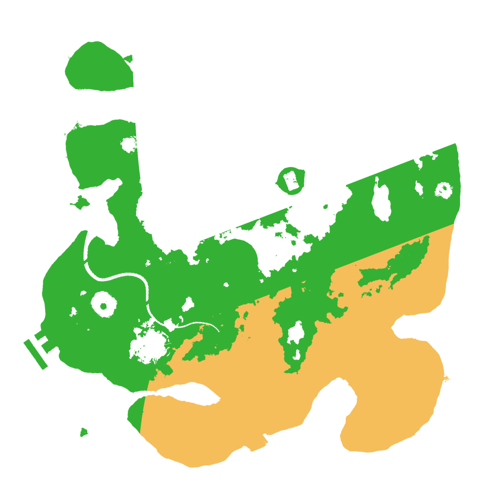 Biome Rust Map: Procedural Map, Size: 3000, Seed: 98546