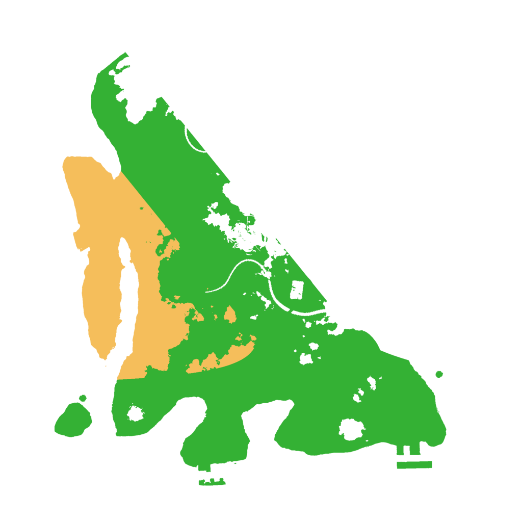 Biome Rust Map: Procedural Map, Size: 3000, Seed: 1572380992