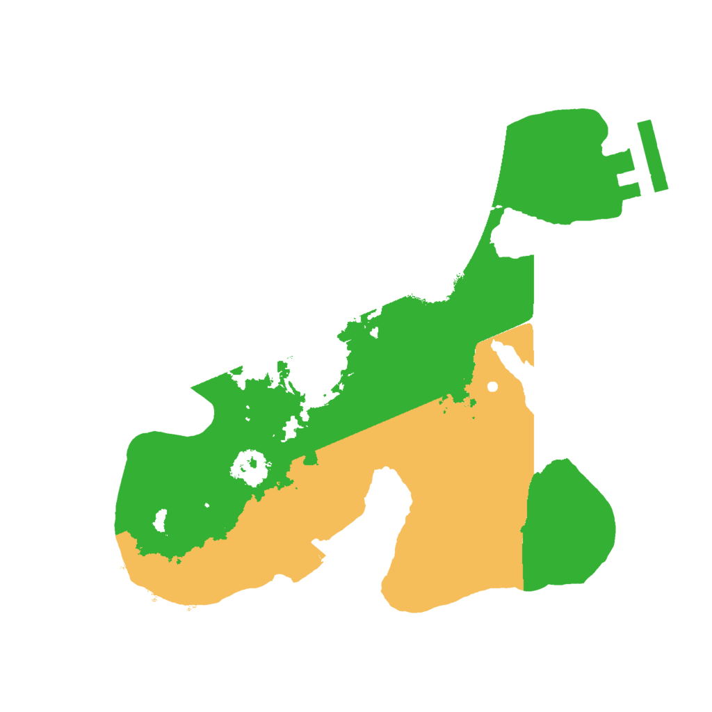 Biome Rust Map: Procedural Map, Size: 2000, Seed: 1432689605