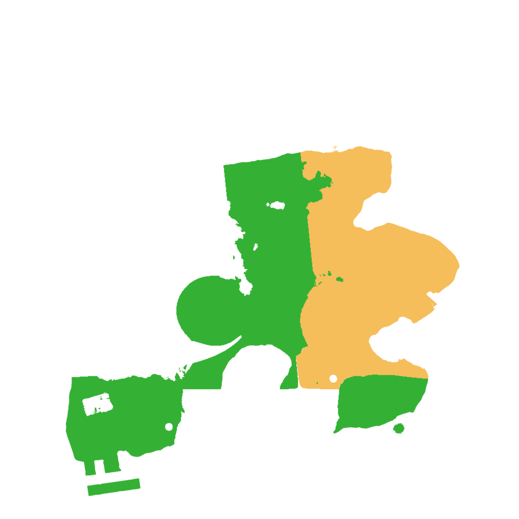 Biome Rust Map: Procedural Map, Size: 2000, Seed: 1192914900