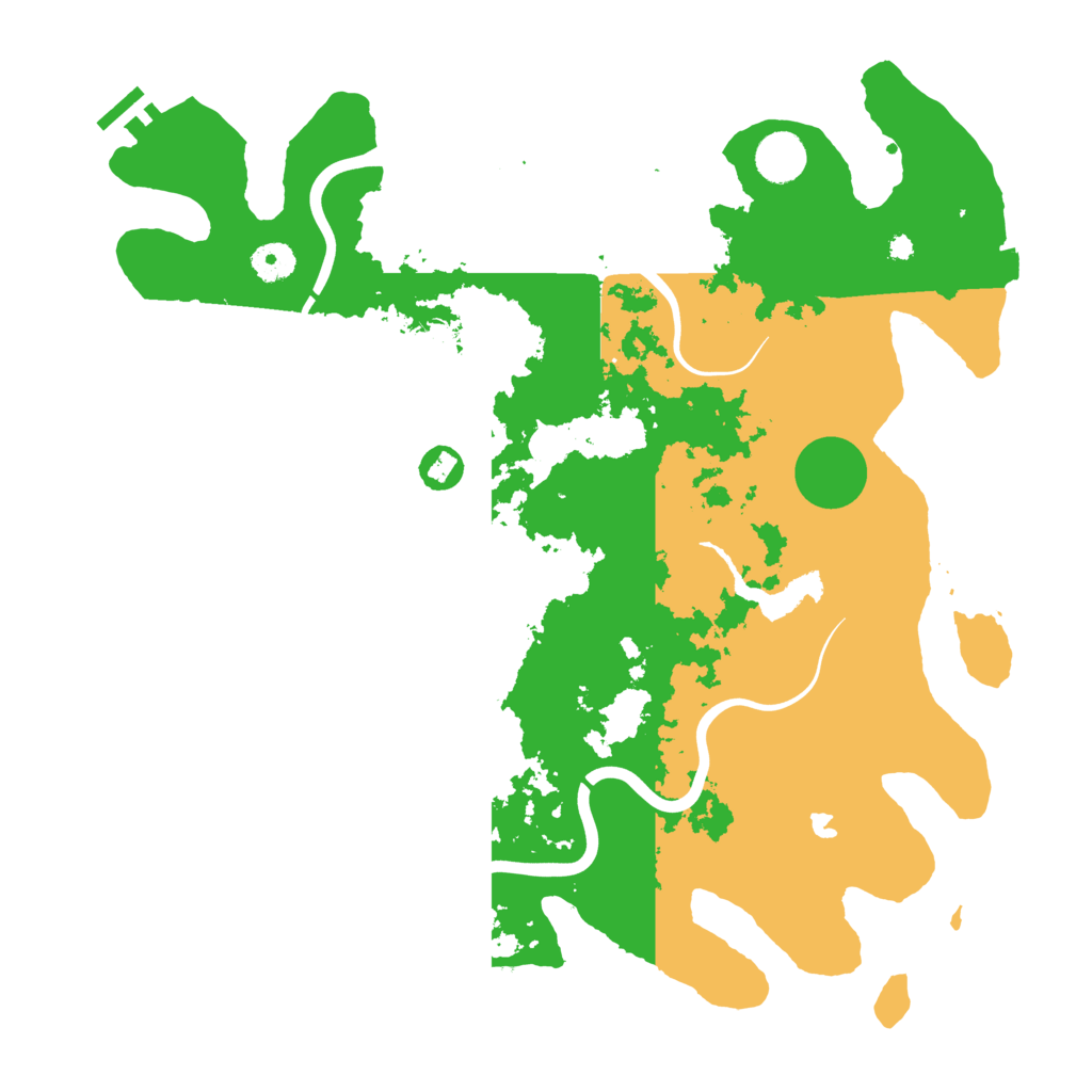 Biome Rust Map: Procedural Map, Size: 4000, Seed: 795755220