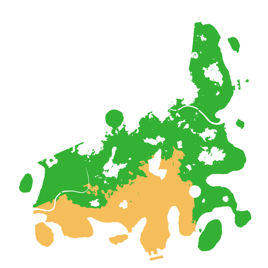 Biome Rust Map: Procedural Map, Size: 4000, Seed: 40392880