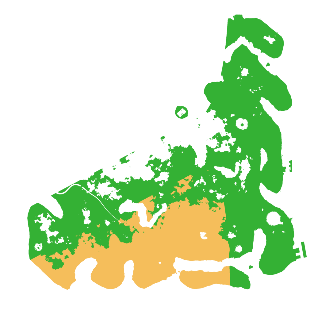 Biome Rust Map: Procedural Map, Size: 4000, Seed: 521891773