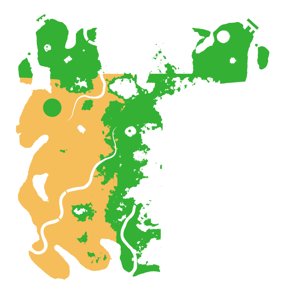 Biome Rust Map: Procedural Map, Size: 4250, Seed: 759180780