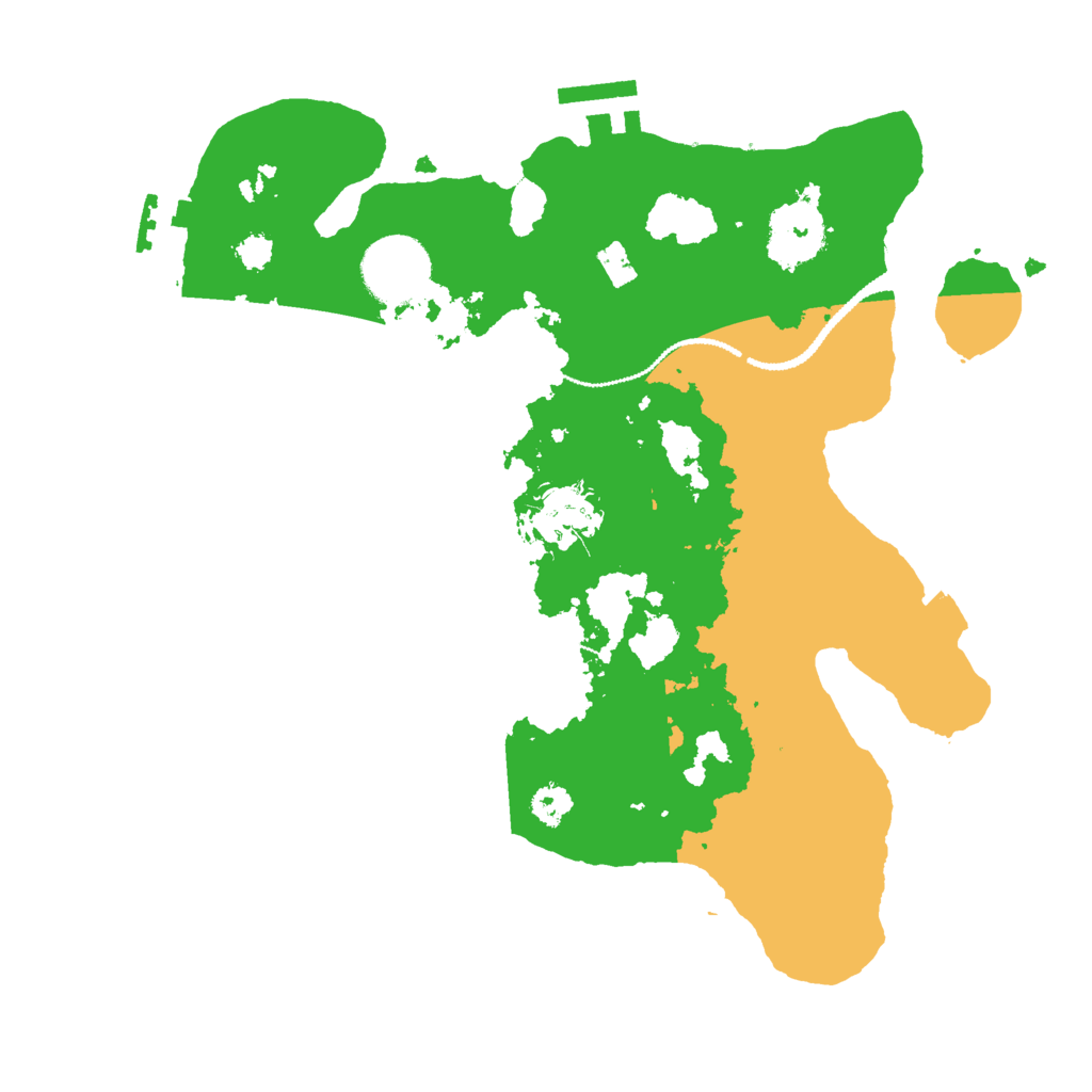 Biome Rust Map: Procedural Map, Size: 2800, Seed: 75268049