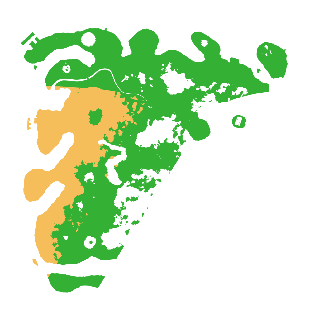 Biome Rust Map: Procedural Map, Size: 4000, Seed: 352204335