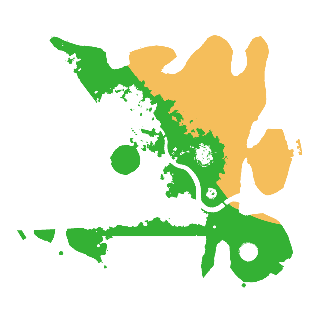 Biome Rust Map: Procedural Map, Size: 3000, Seed: 1288971876