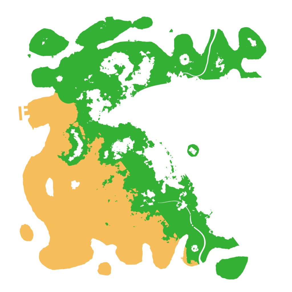 Biome Rust Map: Procedural Map, Size: 4250, Seed: 944665993