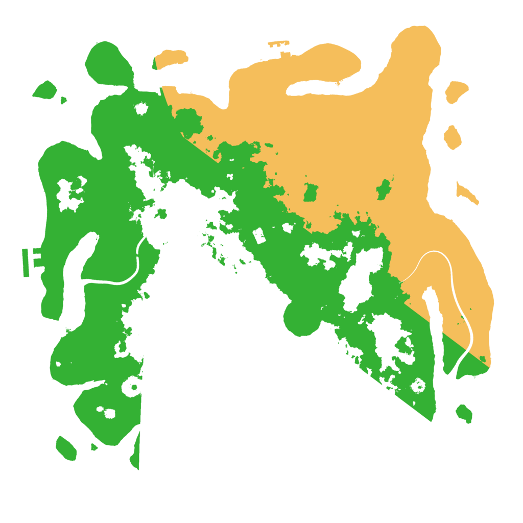 Biome Rust Map: Procedural Map, Size: 3750, Seed: 1332553551