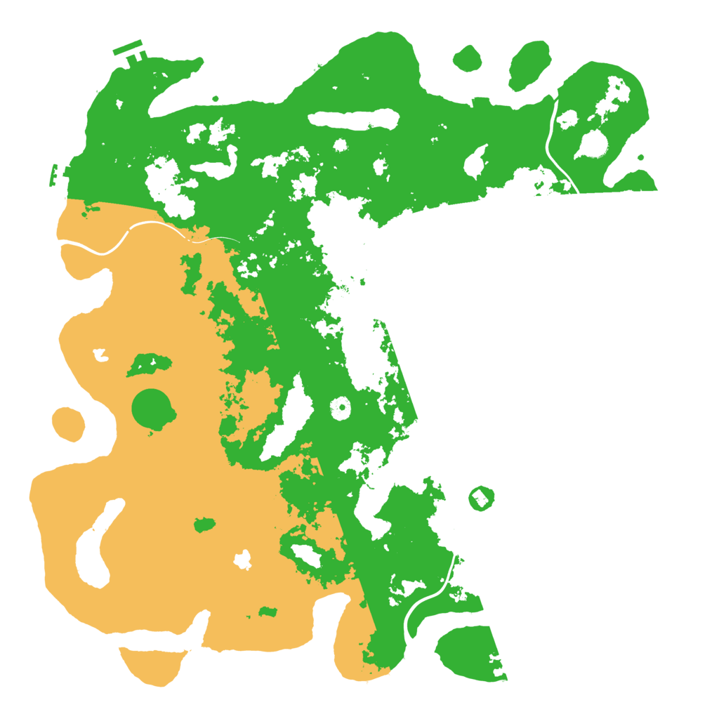 Biome Rust Map: Procedural Map, Size: 4800, Seed: 1011794125