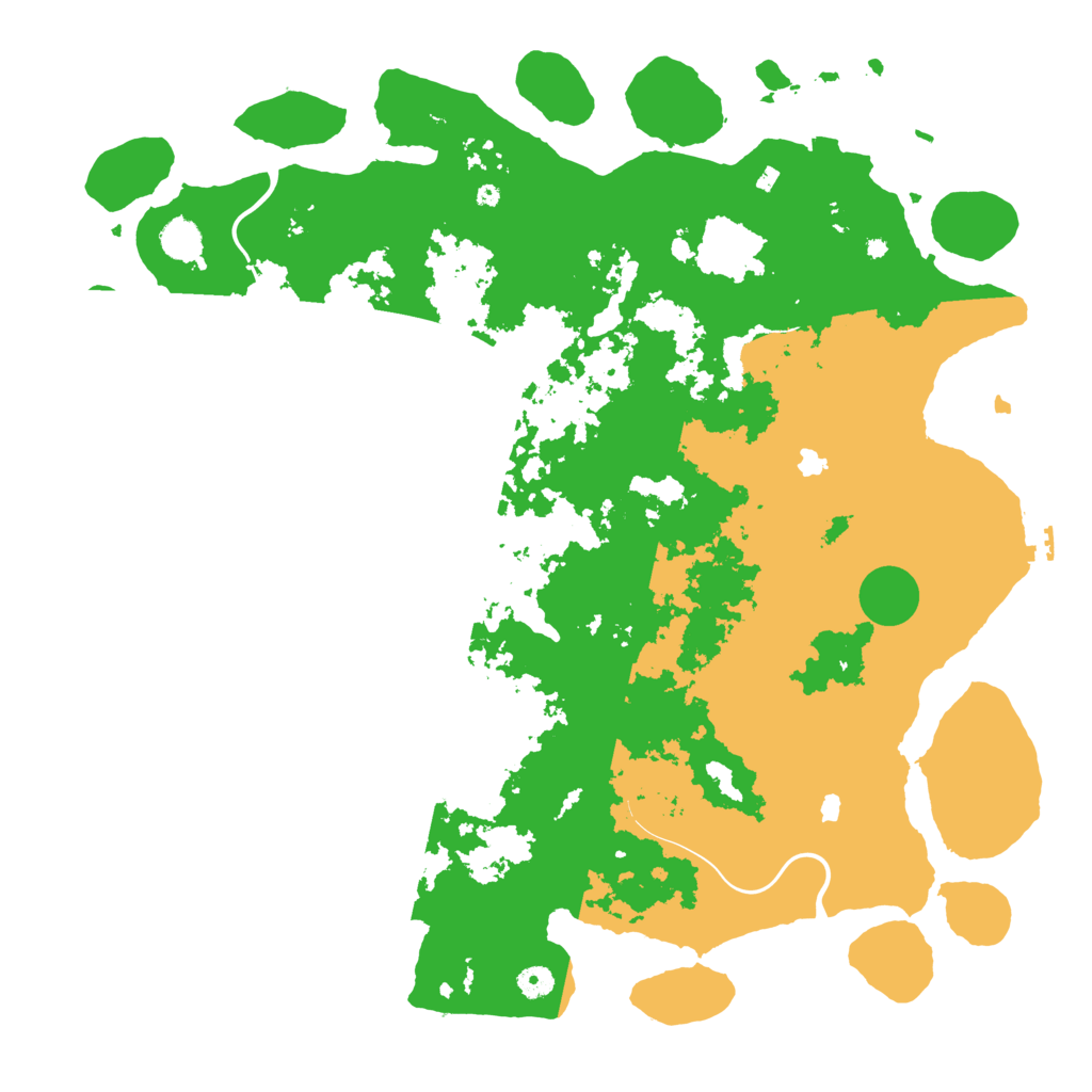 Biome Rust Map: Procedural Map, Size: 4800, Seed: 2056122048