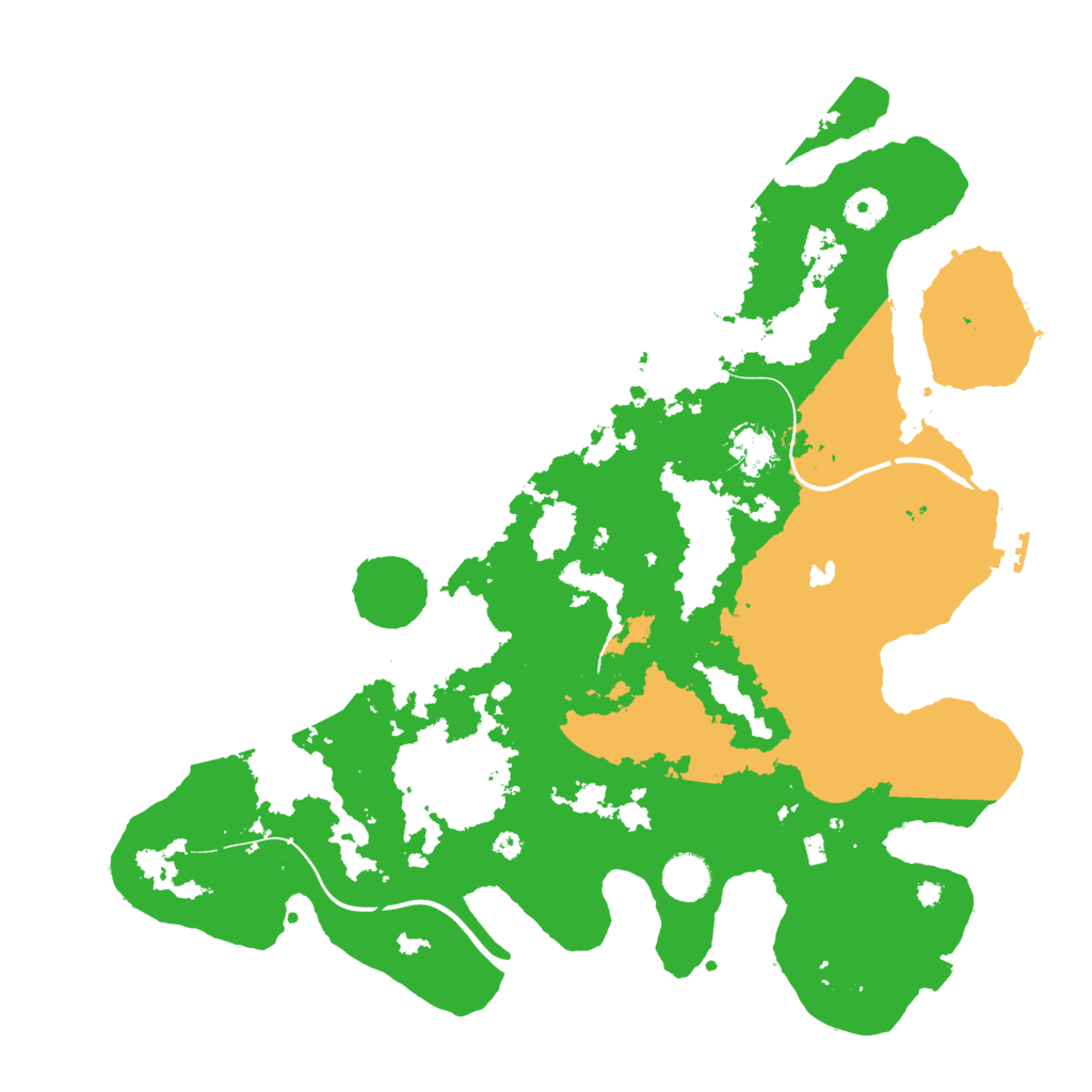 Biome Rust Map: Procedural Map, Size: 4000, Seed: 722779816