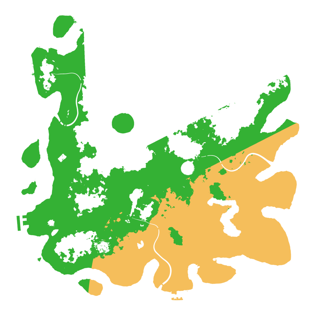 Biome Rust Map: Procedural Map, Size: 4250, Seed: 568430168