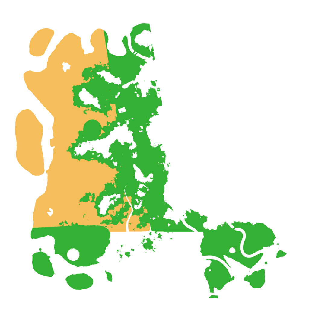 Biome Rust Map: Procedural Map, Size: 4500, Seed: 1028257437